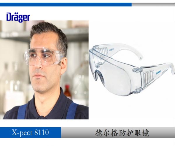 德尔格防护眼镜X-pect8110